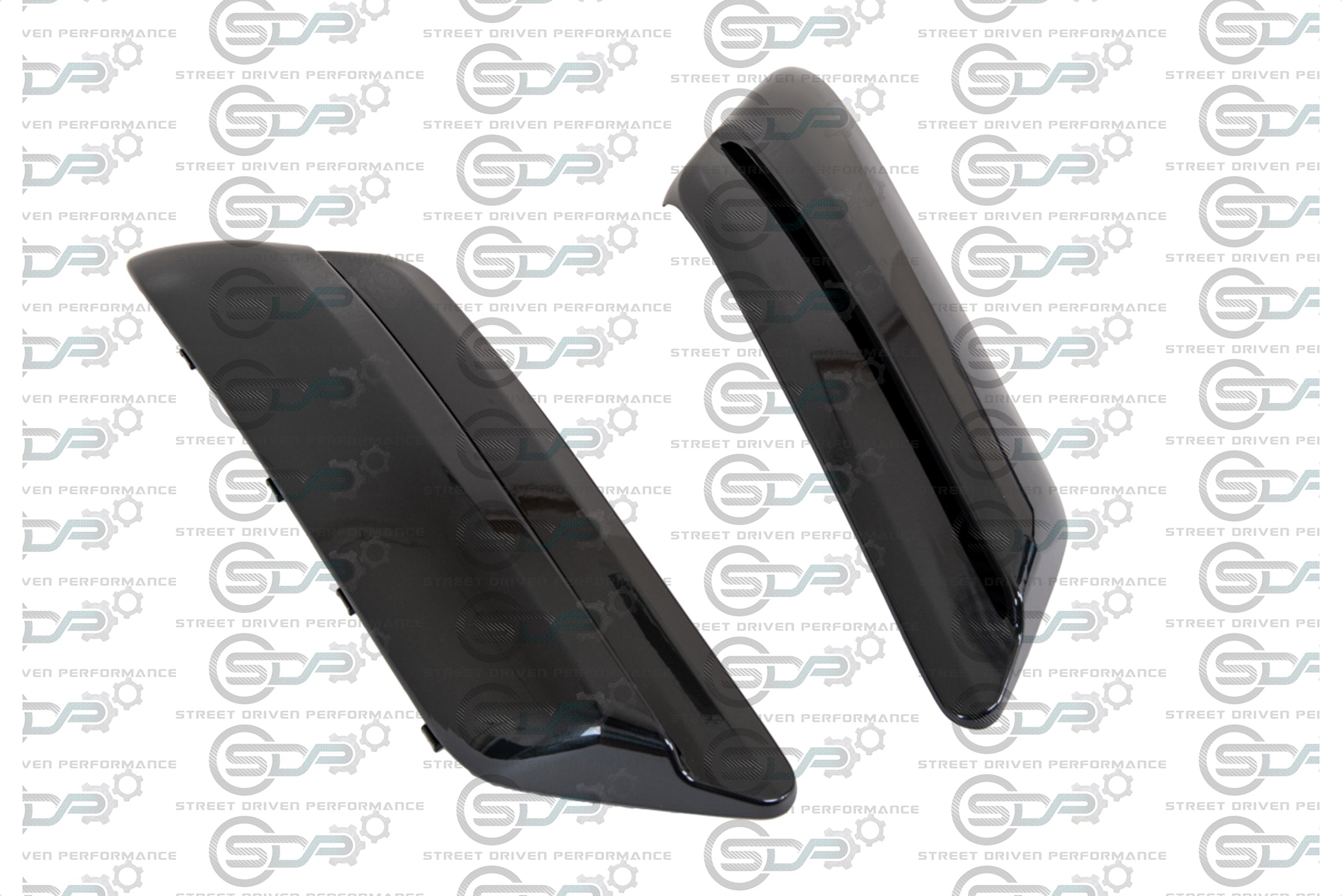 2014-2017 C7 Corvette - Carbon Flash "ZR1 Style Conversion" Side Fender Vents (Pair)